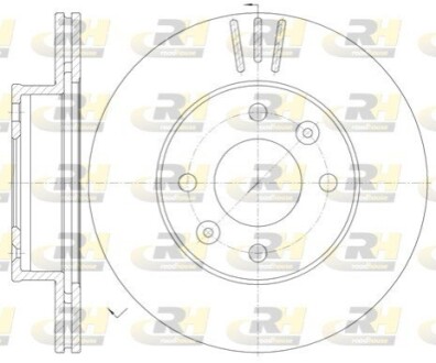 Тормозной диск ROADHOUSE 6990.10