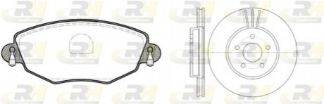 Комплект гальм, дисковий гальмівний механізм ROADHOUSE 877600