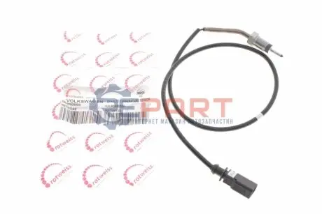 Фото Датчик температуры ВГ Audi A3/Skoda Octavia/VW Caddy III/Golf Vi 04-15 (внутри OE VAG) ROTWEISS (03L906088BD) изображение 1