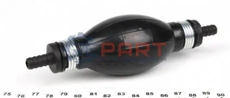 Фото Груша підкачки (d=8mm) (пряма/пряма) ROTWEISS (RWS1214) зображення 1