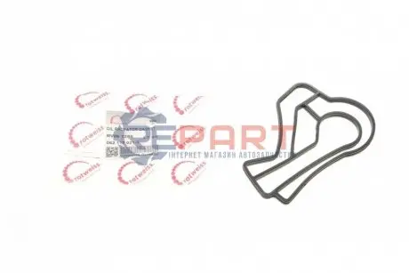 Фото 1 — Прокладка радіатора масляного VW LT 2.5TDI ROTWEISS (RWS1286) Фото Прокладка радіатора масляного VW LT 2.5TDI ROTWEISS (RWS1286) зображення 1