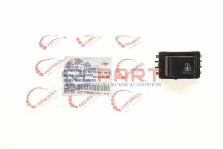 Кнопка склопідіймача Dacia Dokker/Logan/Renault Kangoo 08 ROTWEISS RWS1740 Купити в Україні