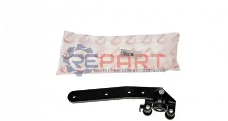 Фото Ролик дверей (бічних/нижній/R) Fiat Doblo 01- (з кронштейном) ROTWEISS (RWS1750) зображення 1