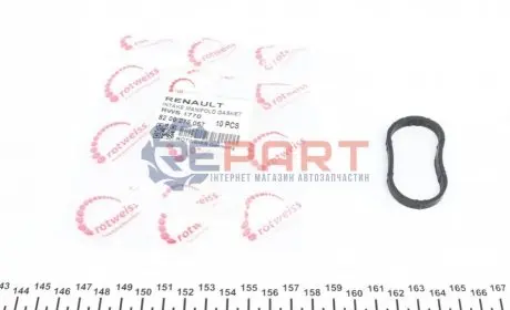 Фото Прокладка колектора впускного Renault Kangoo 1.6i 16V 01- ROTWEISS (RWS1770) зображення 1