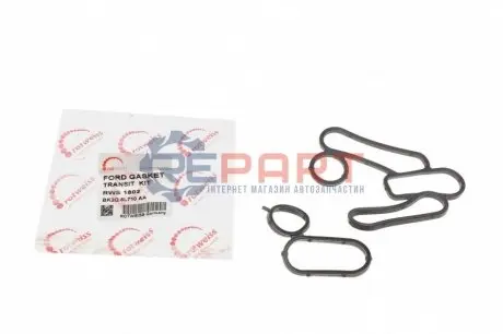 Фото Прокладка корпуса фільтра масляного Ford Transit 2.2 TDCI 06- (к-кт) ROTWEISS (RWS1802) зображення 1