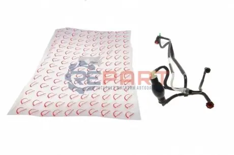 Трубка паливна (+груша) Citroen С1/Peugeot 107 1,4 HDi 05-14 (металевий тип) ROTWEISS RWS1883 Купити в Україні