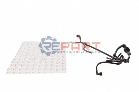 Трубка паливна (+груша) Citroen С1/Peugeot 107 1,4 HDi 05-14 (тип пластик) ROTWEISS RWS1884 Купити в Україні