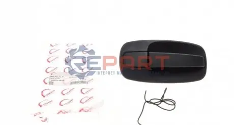 Ручка дверей (бічних/ззовні) Renault Trafic/Opel Vivaro 01- (R) ROTWEISS RWS2291 Купити в Україні