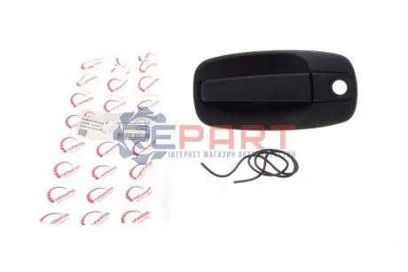 Ручка дверей (передніх/ззовні) (L) Renault Trafic/Opel Vivaro 01- ROTWEISS RWS2300 Купити в Україні