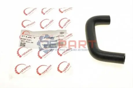 Патрубок системи охолодження Fiat Doblo 1.9 D 01 ROTWEISS RWS2481 Купити в Україні