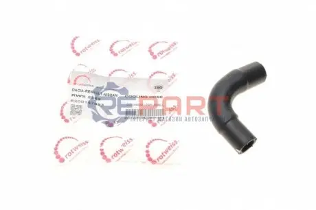 Патрубок системи охолодження Renault Kangoo 1.5 dCi 97- ROTWEISS RWS2562 Купити в Україні