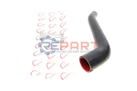 Патрубок інтеркулера Fiat Doblo 1.4/1.6i/1.9 JTD 02- (51kw) (турбіна-радіатор) ROTWEISS RWS2591 Купити в Україні