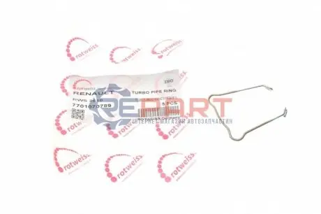 Фіксатор патрубка інтеркулера Renault Megane III 1.5 dCi 08 ROTWEISS RWS2610 Купити в Україні