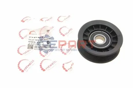 Фото Ролик генератора Opel Vectra 95-09 (паразитний) ROTWEISS (RWS3306) зображення 1