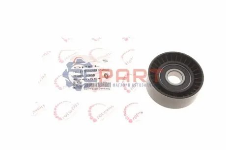 Фото Ролик генератора Fiat Doblo 1.3JTD 04- (натяжний) (65х25.6х17) ROTWEISS (RWS3309) зображення 1