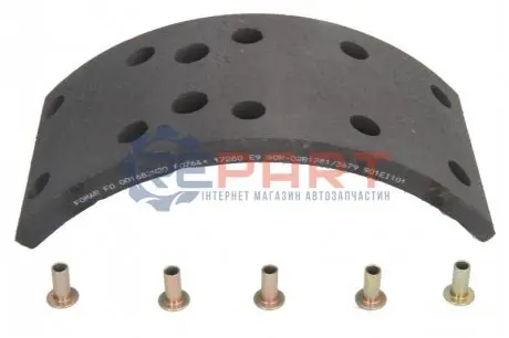 Гальмівні накладки ROULUNDS 001682N20A4