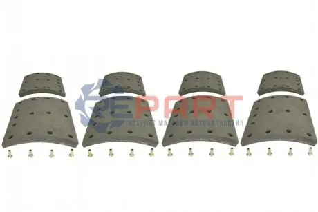 Гальмівні накладки ROULUNDS 001937N00A8