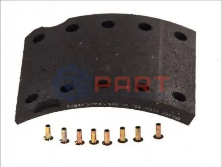 Гальмівні накладки ROULUNDS 571687N00A8