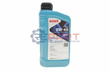 Олива 5W40 HIGHTEC SYNTH RS (1L) (BMW LL-01/MB 229.5/Porsche A40/VW 502 00/505 00/PSA B71 2296) ROWE 20001-0010-99 Купити в Україні