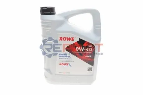 Олива 0W40 HIGHTEC RACING MOTOR OIL (5L) MULTI-ESTER TECHNOLOGY ROWE 20092-0050-99 Купити в Україні