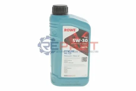 Олива 5W30 HIGHTEC SYNT RS HC-C2 (1L) (PSA B71 2290-2014/Fiat 9.55535-S1) (ACEA C2) ROWE 20113-0010-99 Купити в Україні