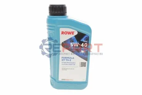 Масло 5W40 HIGHTEC FORMULA GT TS-Z (1L) (JASO MA2) (API SN/SM/SL/SJ/SH/SG) ROWE 20143-0010-99 Купить в Украине