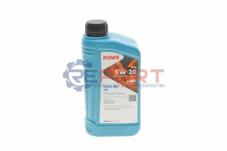 Олива 5W20 HIGHTEC SYNT RS HC (1L) (WSS-M2C925-A/-B/STJLR.03.5004) (ACEA A1/B1) ROWE 20186001099 (фото 1)