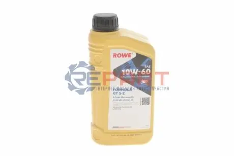 Масло 10W60 HIGHTEC FORMULA GT S-Z (1L) (JASO MA2/API SN/SM/SL/SJ/SH/SG) ROWE 20192-0010-99