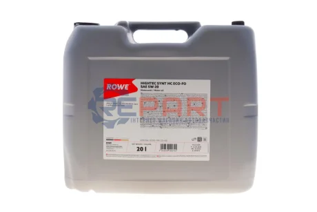 Олива моторна HIGHTEC SYNT HC ECO-FO SAE 5W-20 (20L) ROWE 20206-0200-99 Купить в Украине