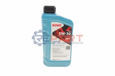 Олива 5W30 HIGHTEC SYNT RS D1 (1L) (Ford WSS-M2C945-A/929-A/946-A/GM DEXOS1 GEN2/GM 6094M/4718M) ROWE 20212-0010-99 Купити в Україні