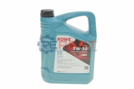 Масло 5W30 HIGHTEC SYNT RS D1 (5L) (Ford WSS-M2C945-A/929-A/946-A/GM dexos1 Gen 2/GM 6094M/4718M) ROWE 20212-0050-99 Купить в Украине