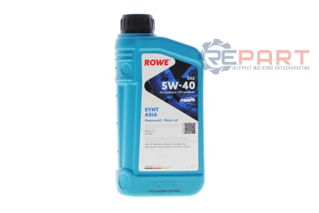 Олива 5W40 HIGHTEC SYNT ASIA (1L) (ACEA C3) (API SN/CF) ROWE 20246-0010-99