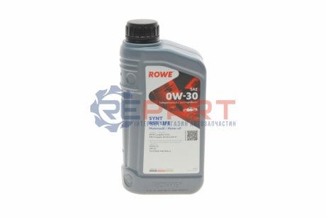 Олива 0W30 HIGHTEC SYNT RSB 12FE (1L) (BMW LL-12 FE/MB 227.61/229.61) (ACEA A5/B5,C2) (API SP RC) ROWE 20305001099 (фото 1)