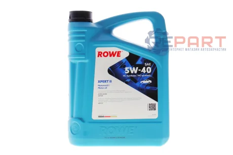 Олива 5W40 HIGHTEC XPERT II (4L) (ACEA A3/B4) (API SN/CF) ROWE 20329-0040-99
