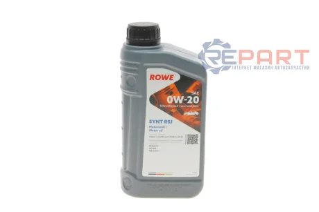 Олива 0W20 HIGHTEC SYNT RSJ (1L) (Jaguar/Land Rover-STJLR.51.5122/MB 229.71) (ACEA C5) (API SN) ROWE 20348001099