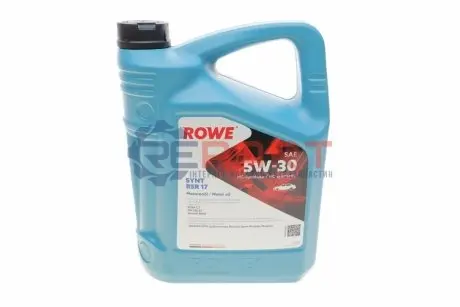 Масло 5W30 HIGHTEC SYNT RSR 17 (5L) (MB 226.52/Renault RN17/RN 0700/0710) (ACEA C3) ROWE 20370-0050-99