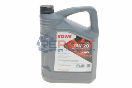 Олива 0W20 HIGHTEC SYNT RS C5 (5L) (MB 229.72/Ford WSS-M2C947-A/B1/Ford WSS-M2C962-A1) ROWE 20379005099