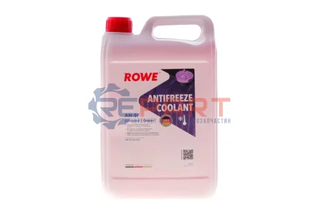 Антифриз (фіолетовий) G12 (1.5L) (-37 °C готовий до застосування) ROWE 21013-0050-99 Купить в Украине