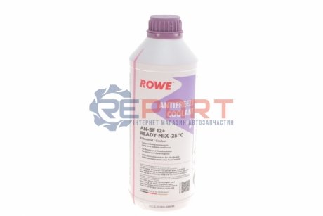 Антифриз (фиолетовый) G12+ (1.5L) AN-SF 12+ READY-MIX -25°C ROWE 21048-0015-99 (фото 1)