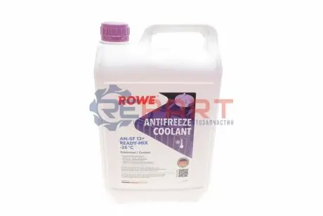 Антифриз (фіолетовий) G12 (1.5L) (-37 °C готовий до застосування) ROWE 21048-0050-99 Купити в Україні