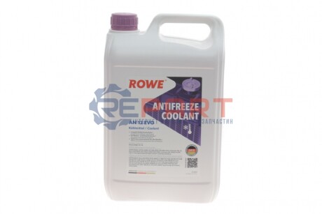 Антифриз (фіолетовий) G12 EVO (5L) HIGHTEC ANTIFREEZE COOLANT AN 12 EVO (1:1=-37°C) (концентрат) ROWE 21080-0050-99