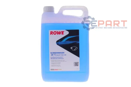 Омивач скла незамерзаючий HIGHTEC SCREENWASH -20°C (5L) ROWE 21111-0050-99