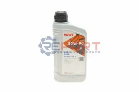Олива 80W90 HIGHTEC TOPGEAR (1L) Mineral (ZF TE-ML 02A/MB 235.1/API GL-4) (світло-коричневий) ROWE 25001001099 Купити в Україні