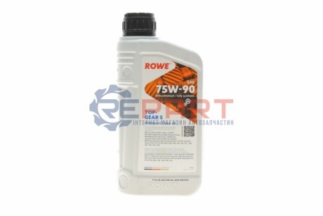 Масло 75W90 HIGHTEC TOPGEAR S (1L) (API GL-4/GL-5/MT-1) (светло-коричневый)) ROWE 25002-0010-99