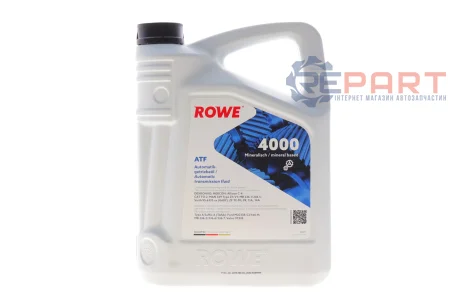 Масло HIGHTEC ATF 4000 (5L) Dexron II (красный) ROWE 25011005099