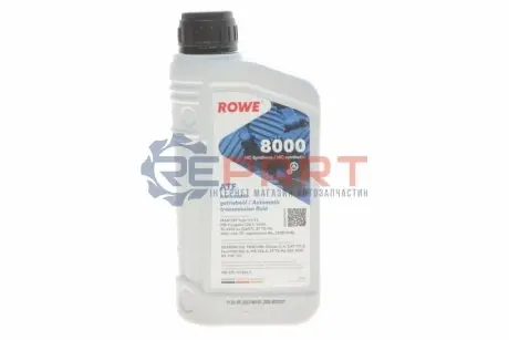 Олива ATF (1L) Dexron III/BMW ATF 6/Ford WSS-M2C922-A1/Toyota T-II, T-III ROWE 25012001099 Купити в Україні