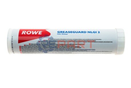 Змазка для підшипників HIGHTEC GREASEGUARD NLGI 2 (400g) (K 2 K -30) -30 °C до +120 °C. ROWE 50000-0004-99 (фото 1)