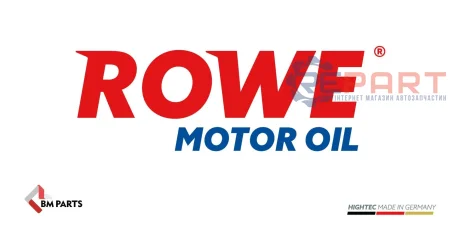 Банер з друком "Rowe" (2,0х1,0м з люверсами) ROWE Banner ROWE - BM Parts (White background)