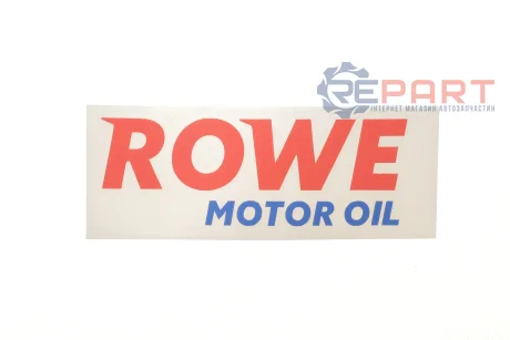 Наклейка для автомобіля Motor Oil (110х35мм) ROWE Sticker 04
