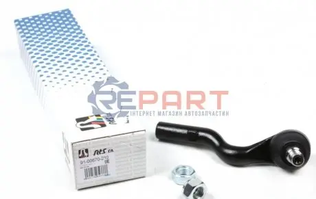 Фото Наконечник тяги рульової (L) MB E-class (W210/S210) 95-03 RTS (9100870210) зображення 1